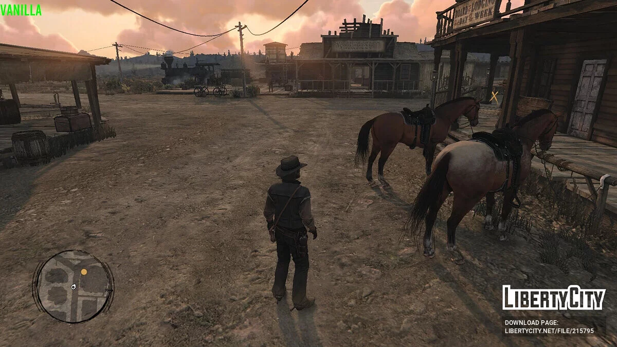 Улучшение графики с добавлением трассировки лучей / Red Dead Redemption