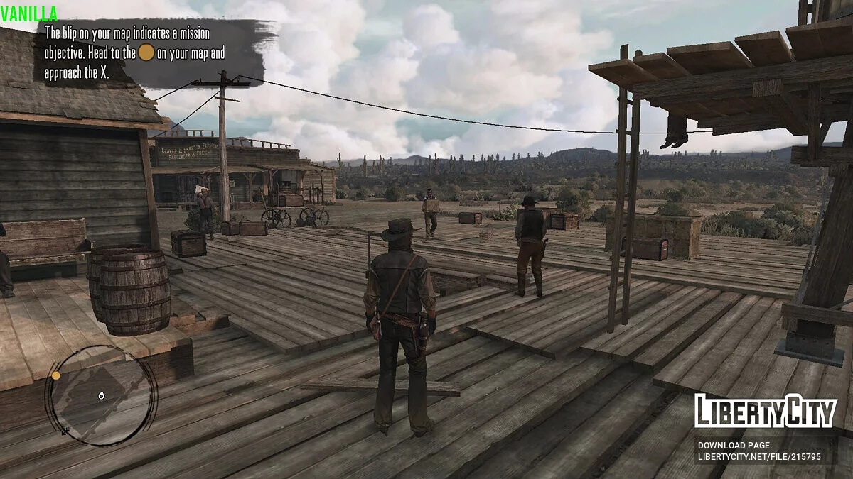 Улучшение графики с добавлением трассировки лучей / Red Dead Redemption