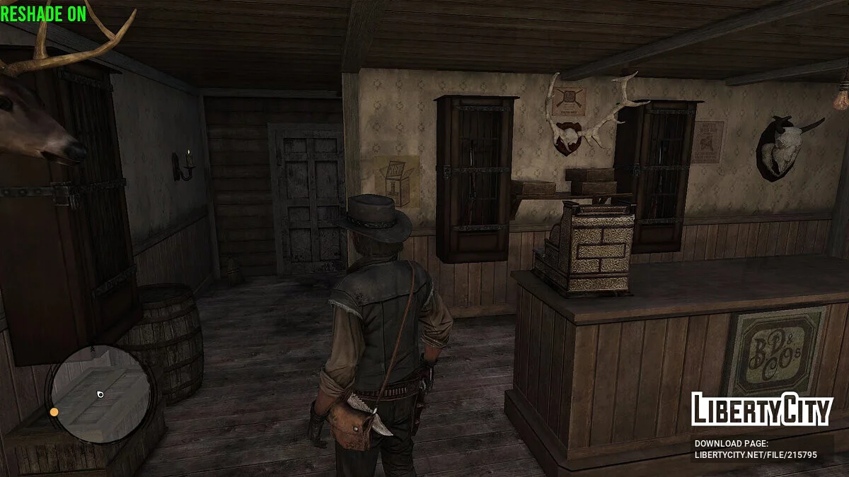 Улучшение графики с добавлением трассировки лучей / Red Dead Redemption
