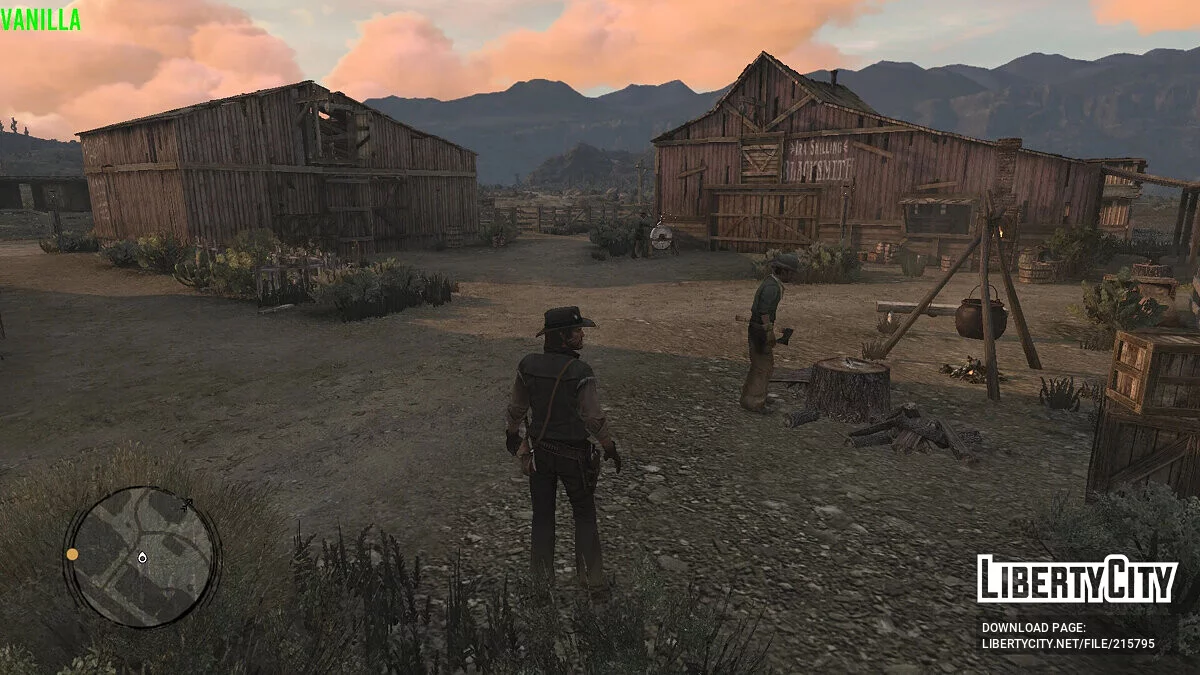 Улучшение графики с добавлением трассировки лучей / Red Dead Redemption