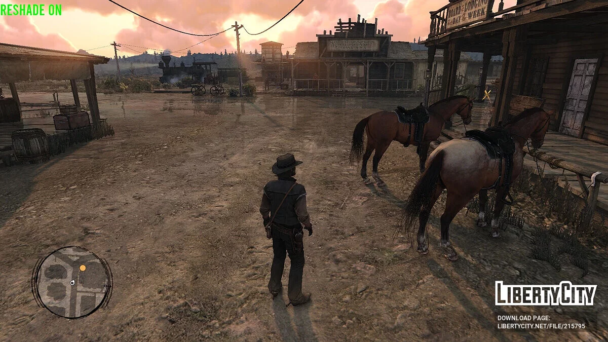 Улучшение графики с добавлением трассировки лучей / Red Dead Redemption