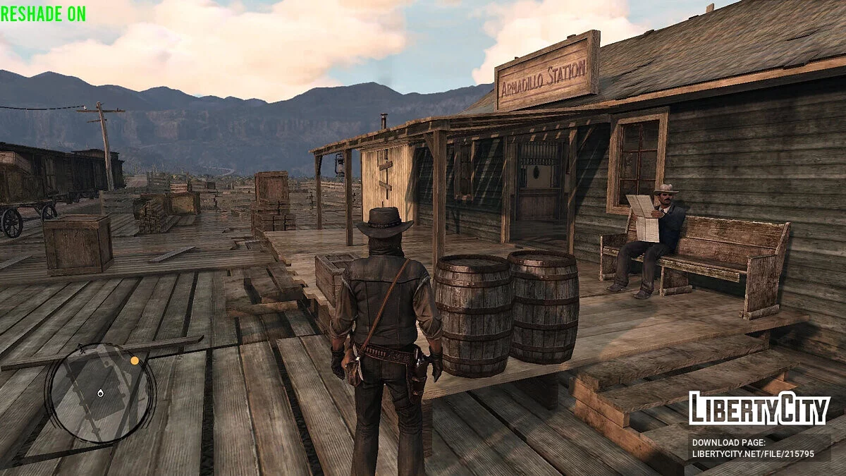 Улучшение графики с добавлением трассировки лучей / Red Dead Redemption