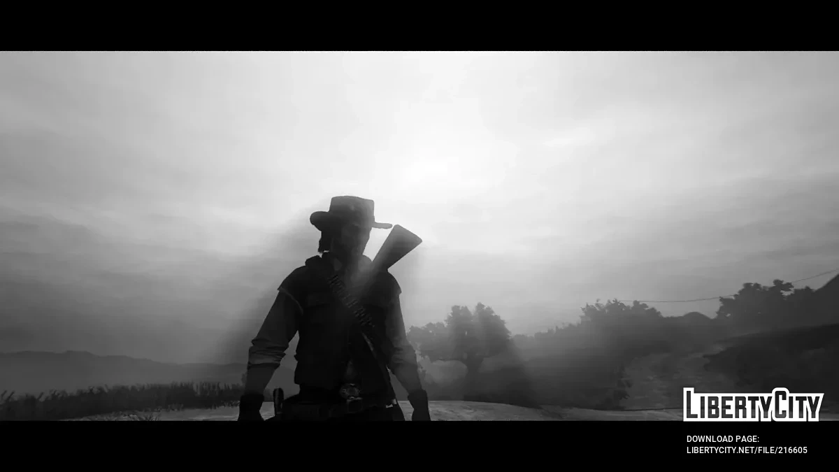 Черно-белый Reshade / Red Dead Redemption