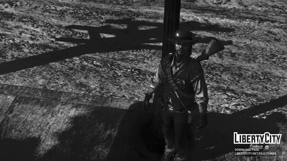 Черно-белый Reshade / Red Dead Redemption