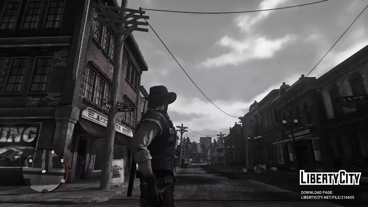 Черно-белый Reshade / Red Dead Redemption