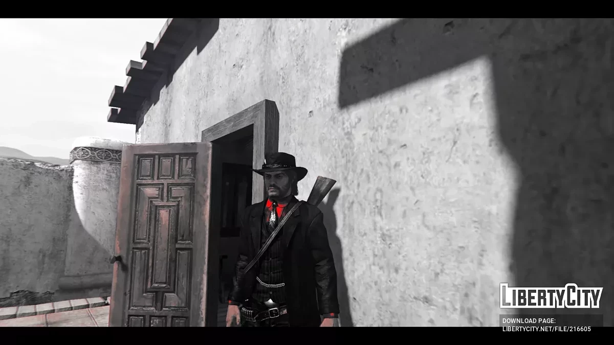 Черно-белый Reshade / Red Dead Redemption