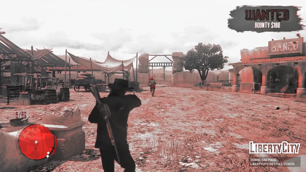 Черно-белый Reshade / Red Dead Redemption