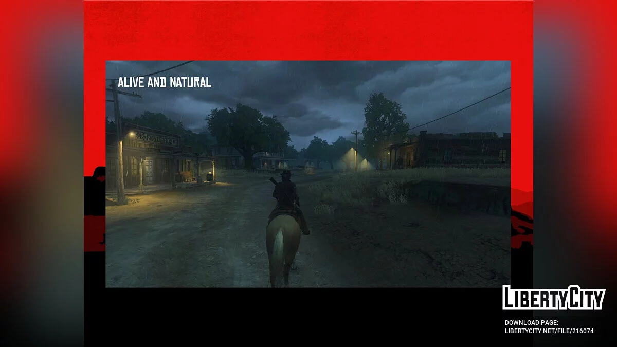 Естественный и живой Reshade / Red Dead Redemption