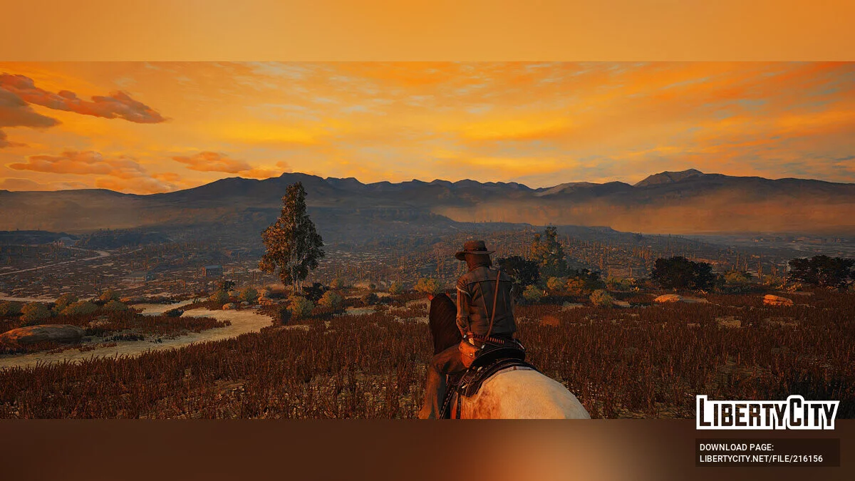Яркий и контрастный Reshade / Red Dead Redemption