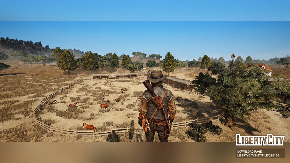 Яркий и контрастный Reshade / Red Dead Redemption