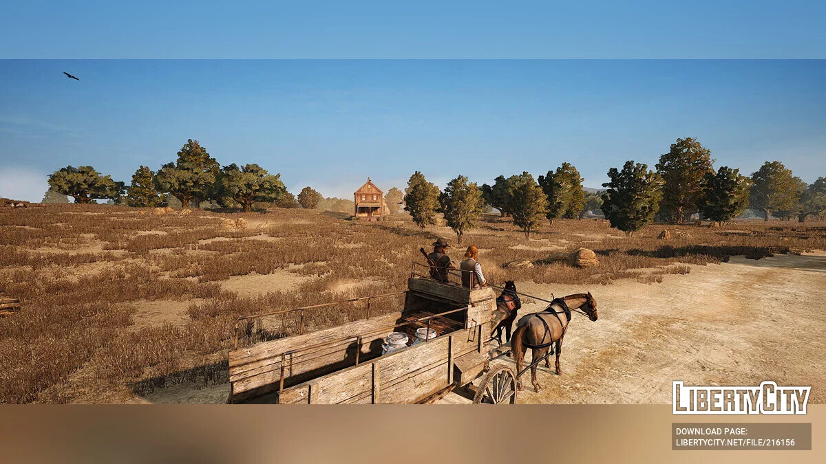 Яркий и контрастный Reshade / Red Dead Redemption