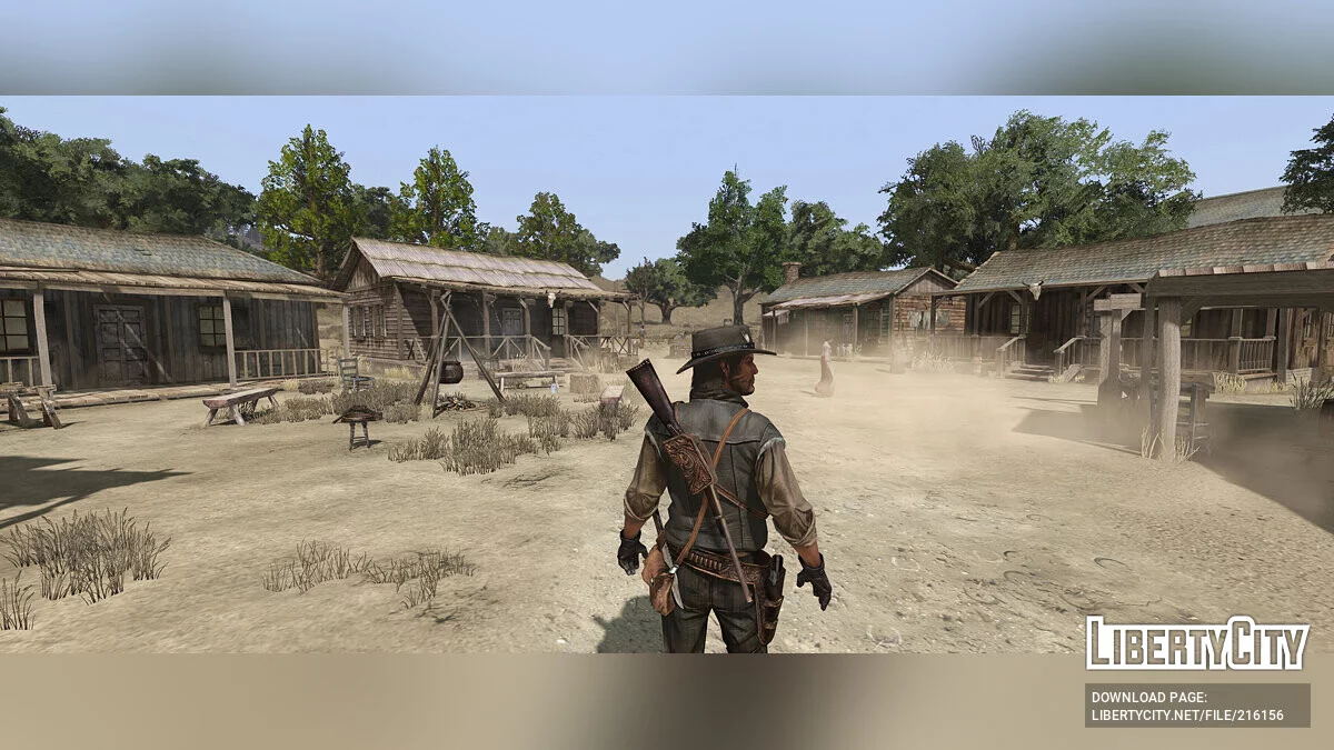 Яркий и контрастный Reshade / Red Dead Redemption