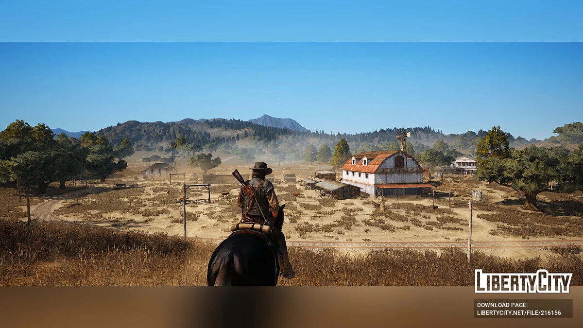 Яркий и контрастный Reshade / Red Dead Redemption