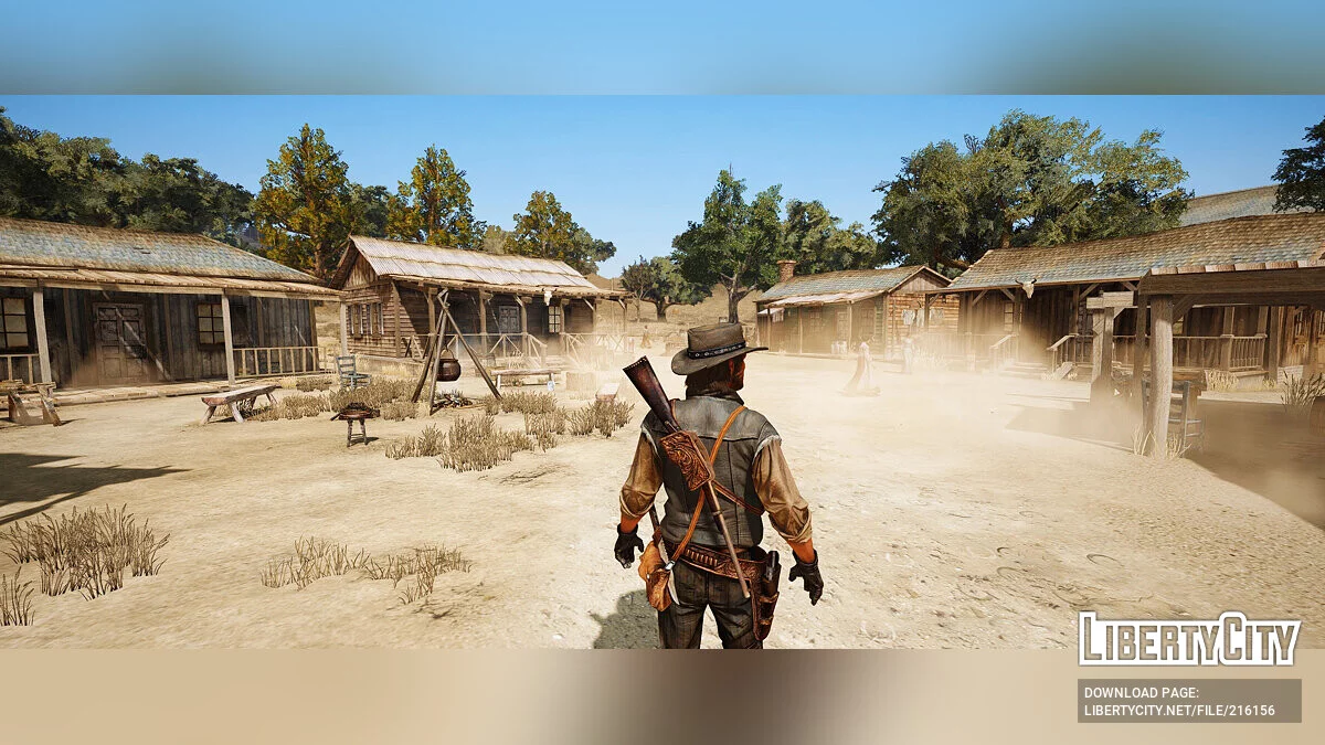 Яркий и контрастный Reshade / Red Dead Redemption
