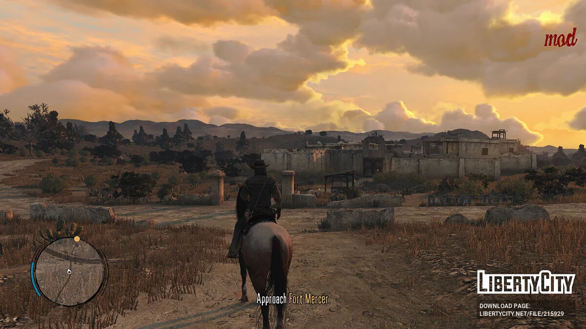 Reshade с естественными цветами / Red Dead Redemption