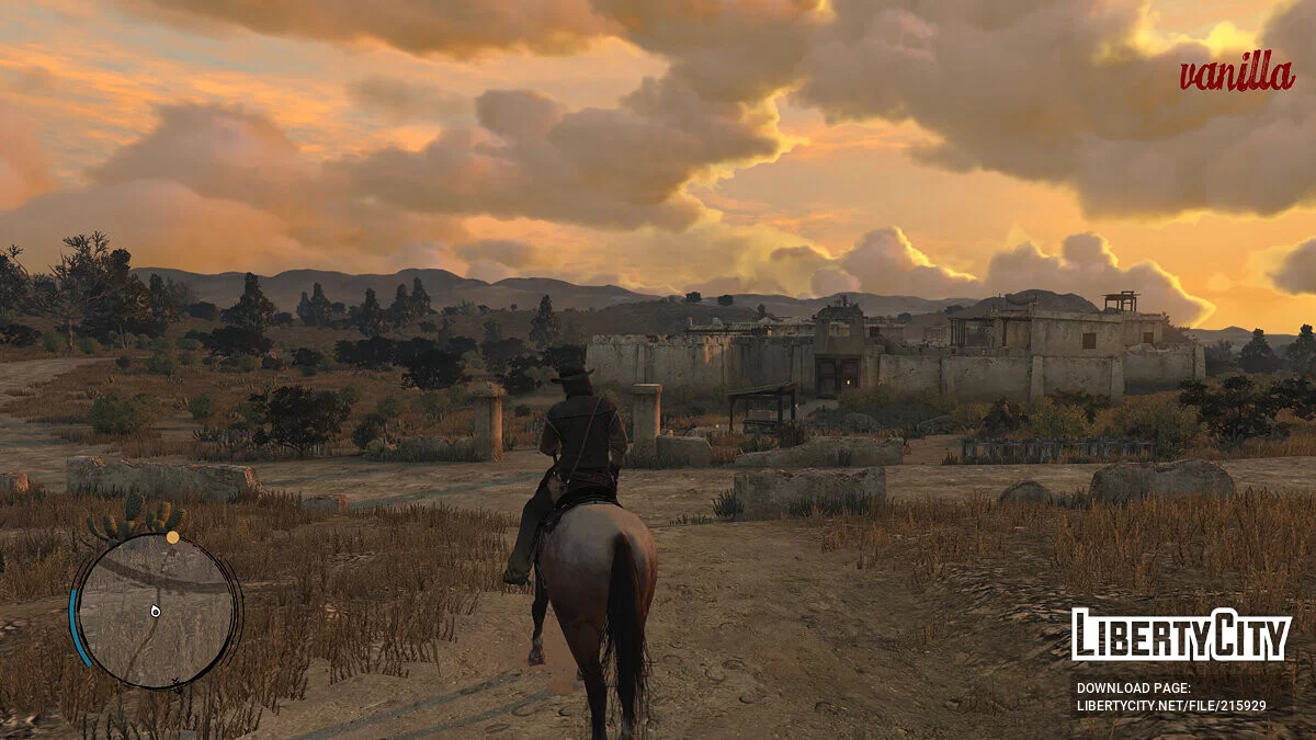 Reshade с естественными цветами / Red Dead Redemption