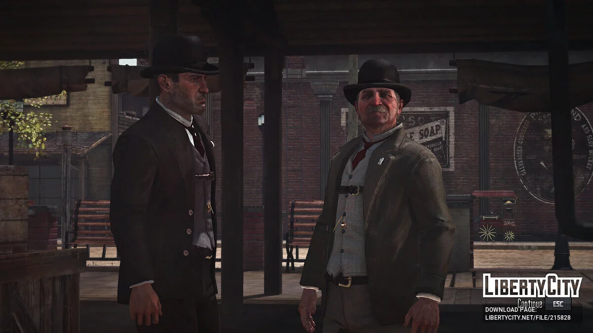 Решейд с более яркими цветами / Red Dead Redemption