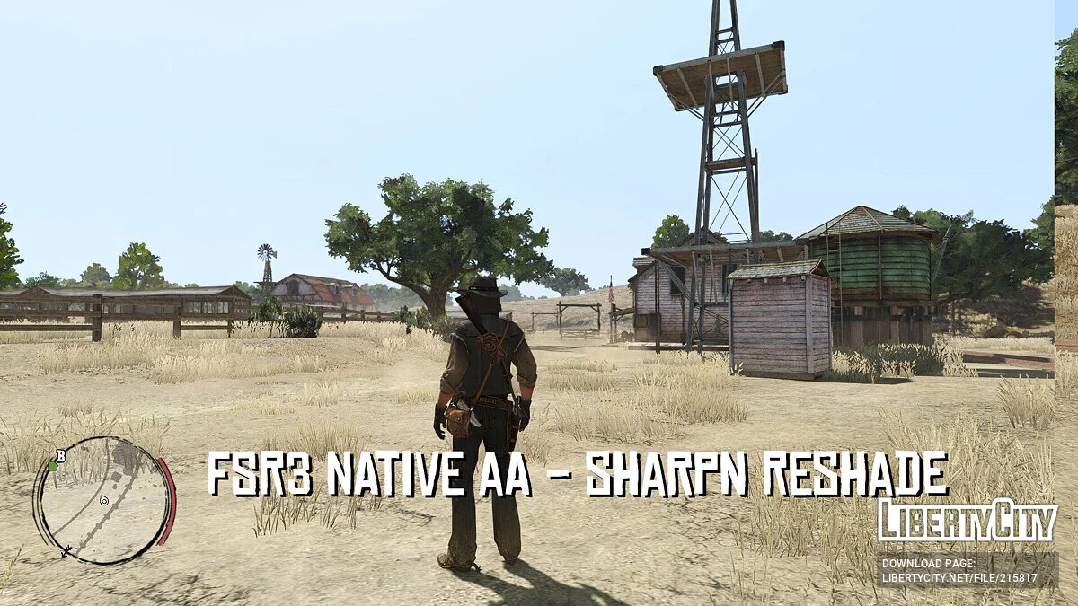 SHARPN — тонко настроенный решейд / Red Dead Redemption