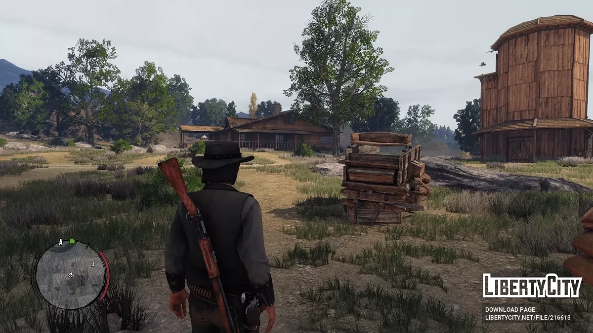 Simple Redemption Reshade (Raytracing AO GI) / Red Dead Redemption