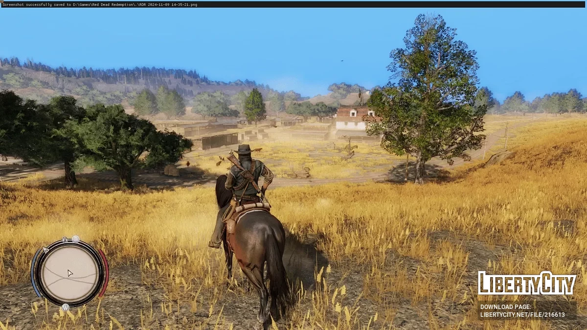 Simple Redemption Reshade (Raytracing AO GI) / Red Dead Redemption