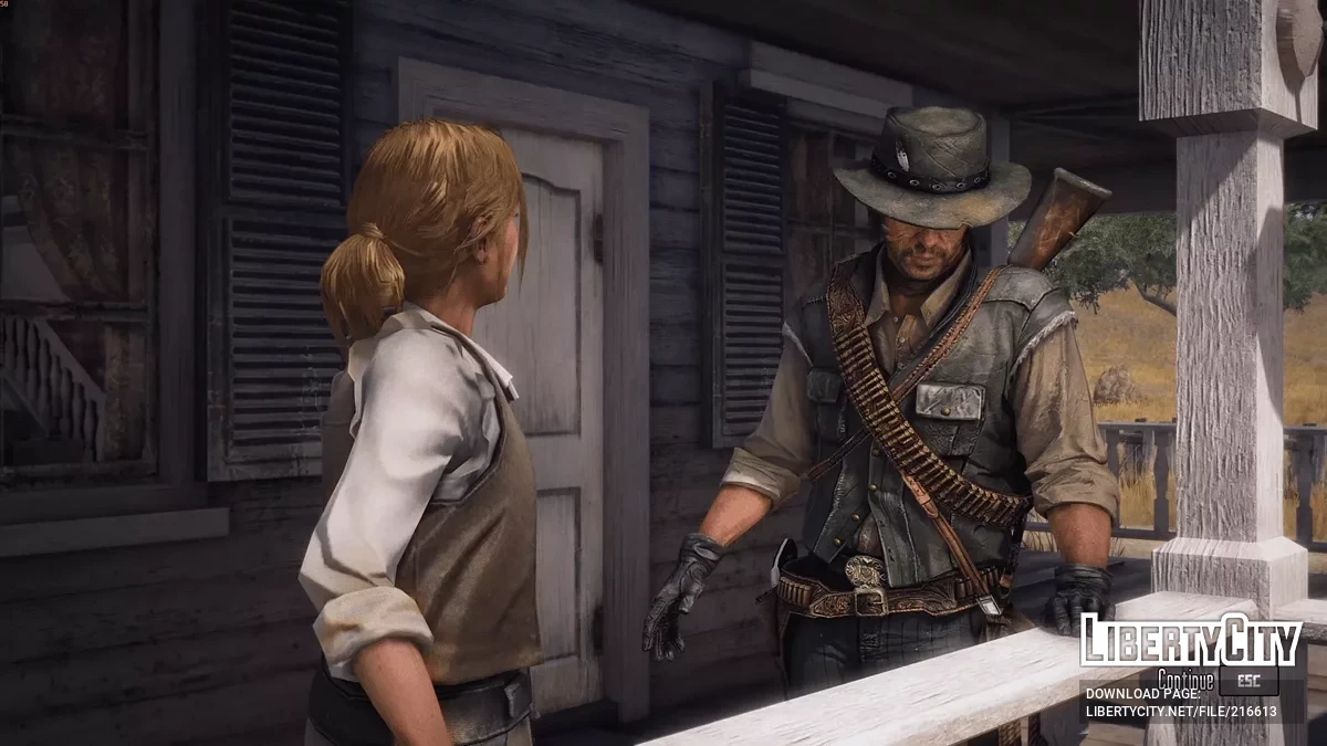 Simple Redemption Reshade (Raytracing AO GI) / Red Dead Redemption