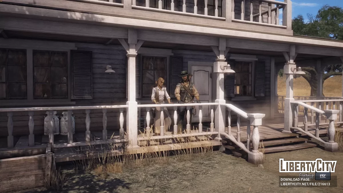 Simple Redemption Reshade (Raytracing AO GI) / Red Dead Redemption