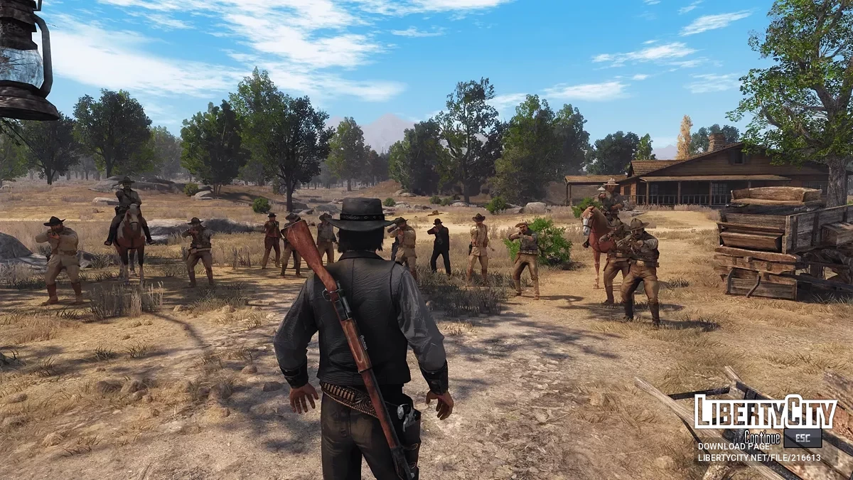 Simple Redemption Reshade (Raytracing AO GI) / Red Dead Redemption