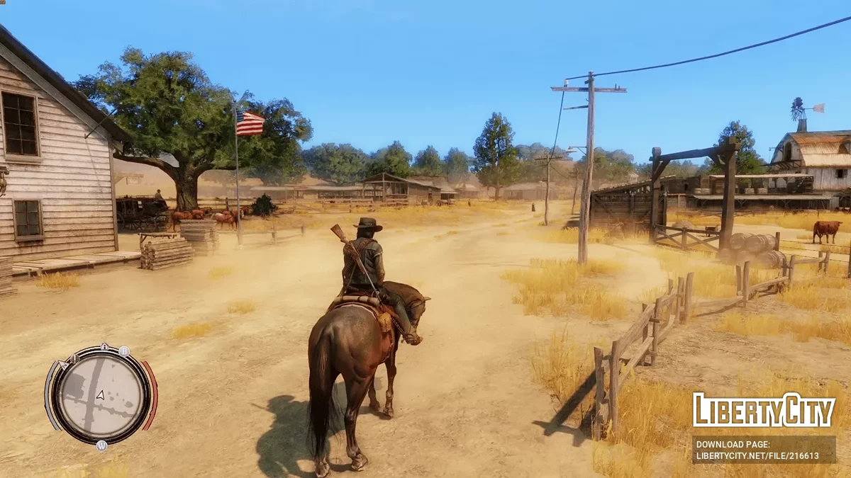 Simple Redemption Reshade (Raytracing AO GI) / Red Dead Redemption