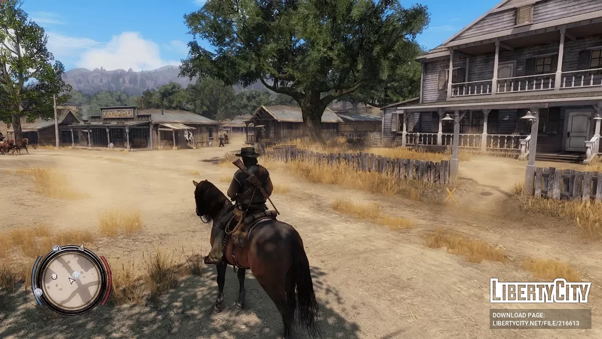 Simple Redemption Reshade (Raytracing AO GI) / Red Dead Redemption