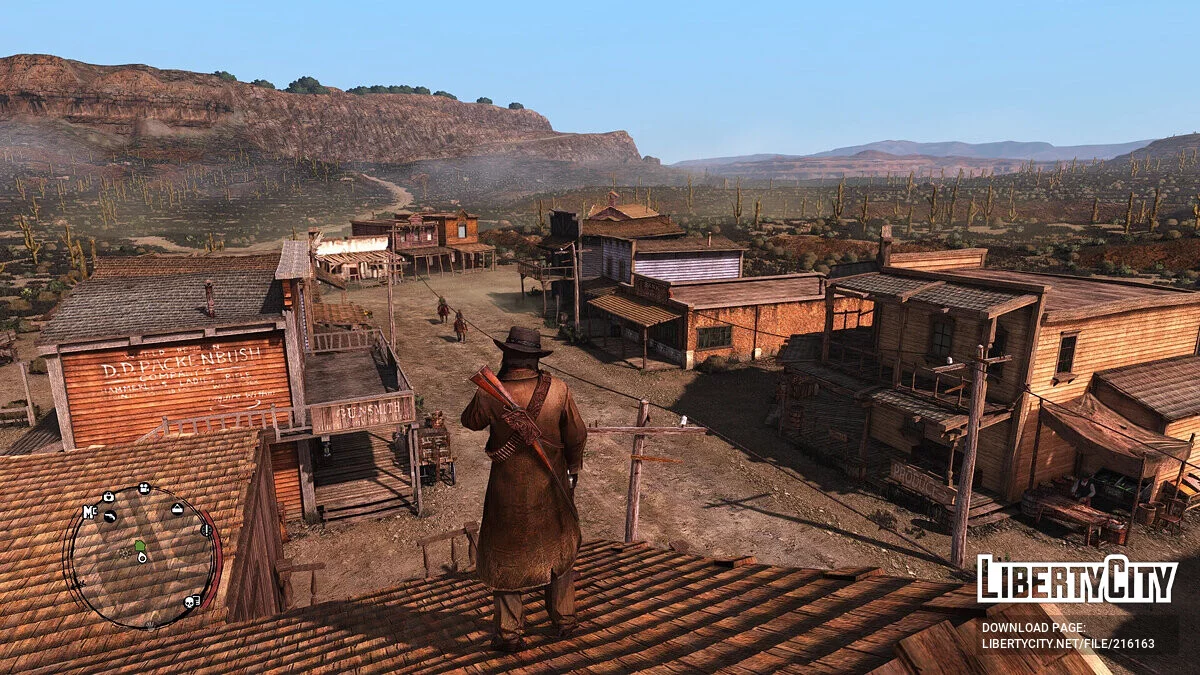 Улучшенные визуальные эффекты и глубина изображения / Red Dead Redemption