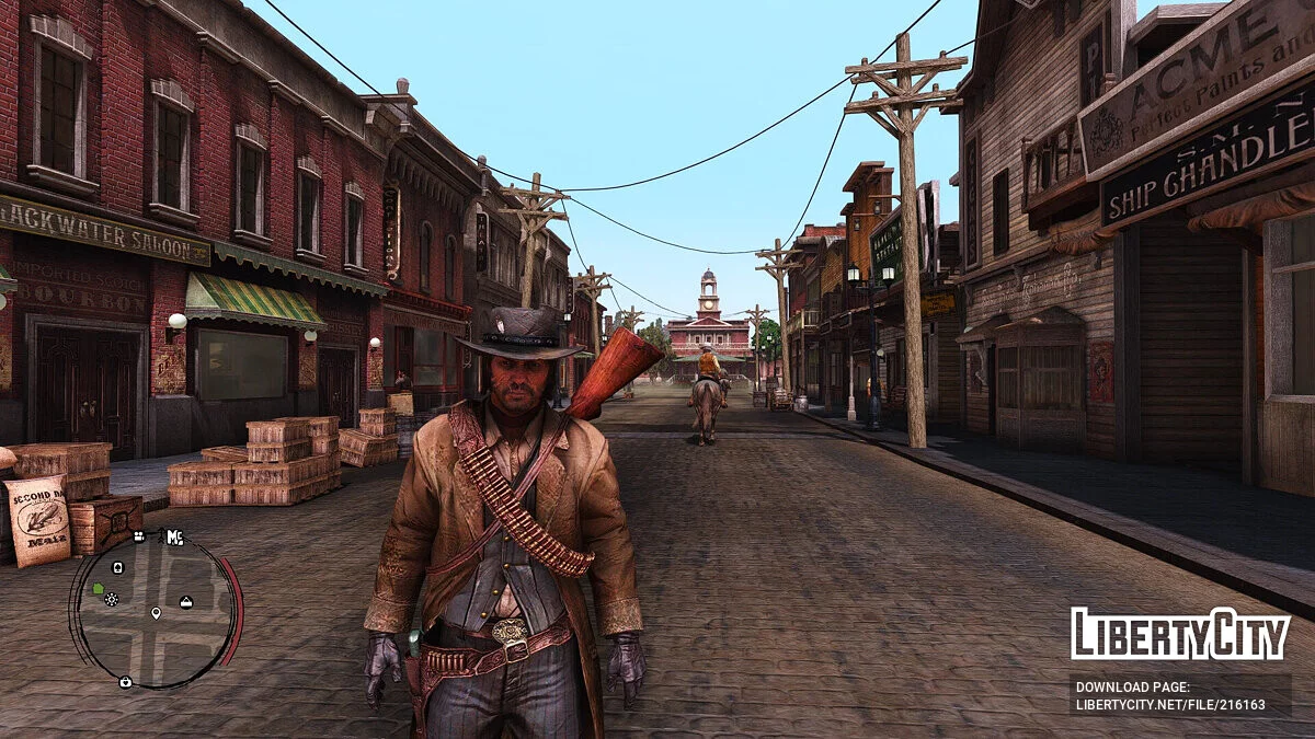 Улучшенные визуальные эффекты и глубина изображения / Red Dead Redemption