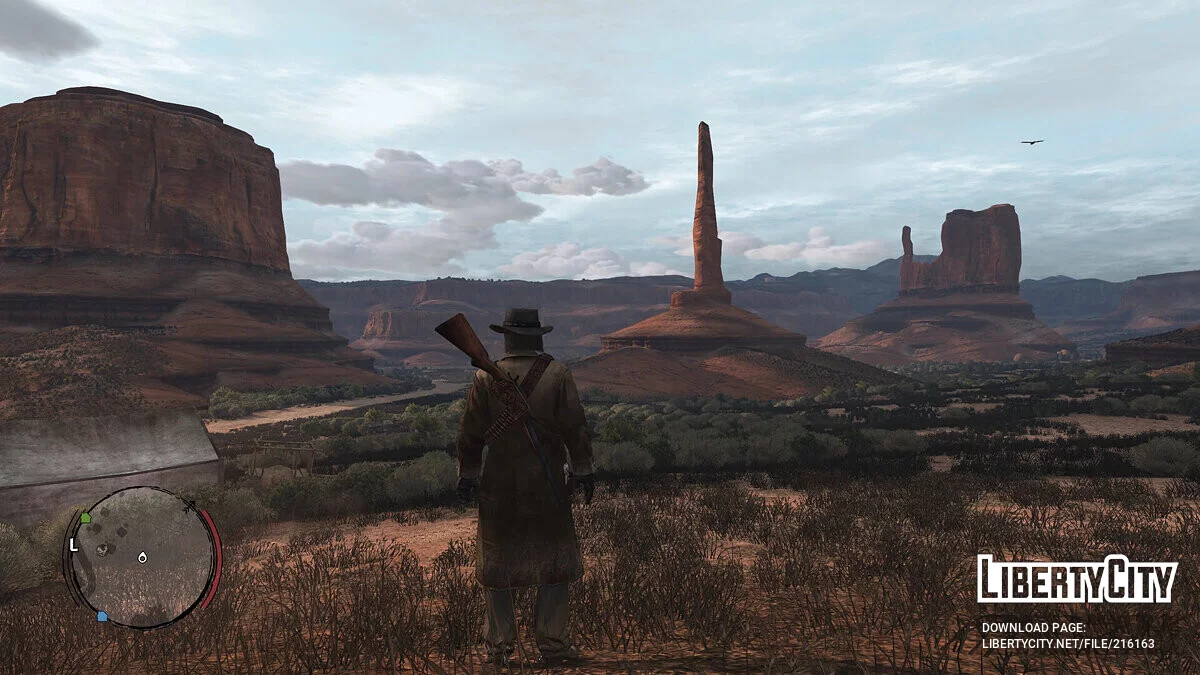 Улучшенные визуальные эффекты и глубина изображения / Red Dead Redemption
