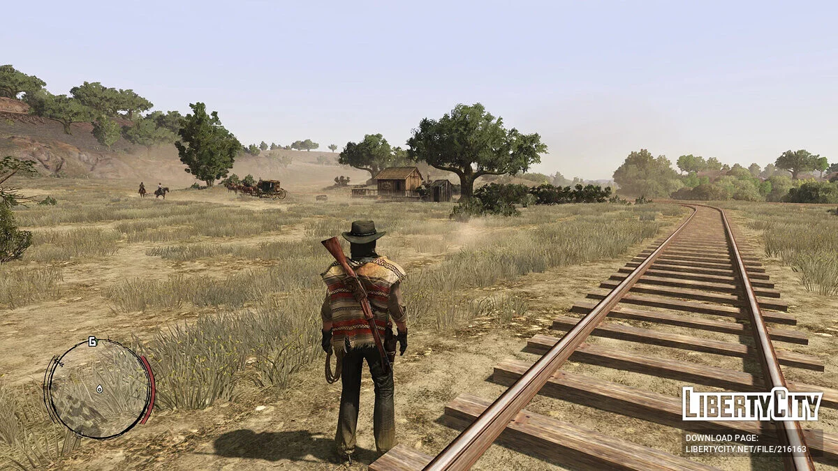 Улучшенные визуальные эффекты и глубина изображения / Red Dead Redemption