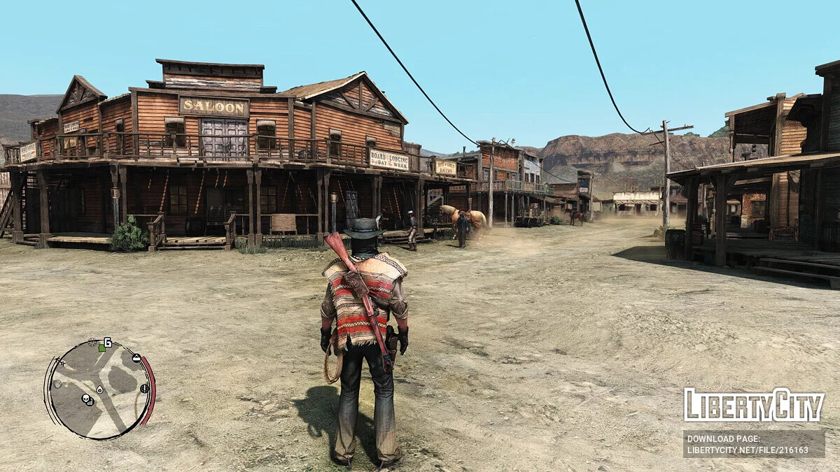 Улучшенные визуальные эффекты и глубина изображения / Red Dead Redemption