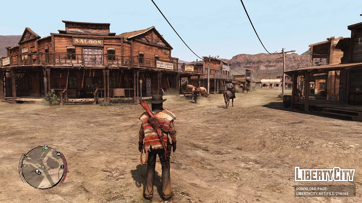 Улучшенные визуальные эффекты и глубина изображения / Red Dead Redemption