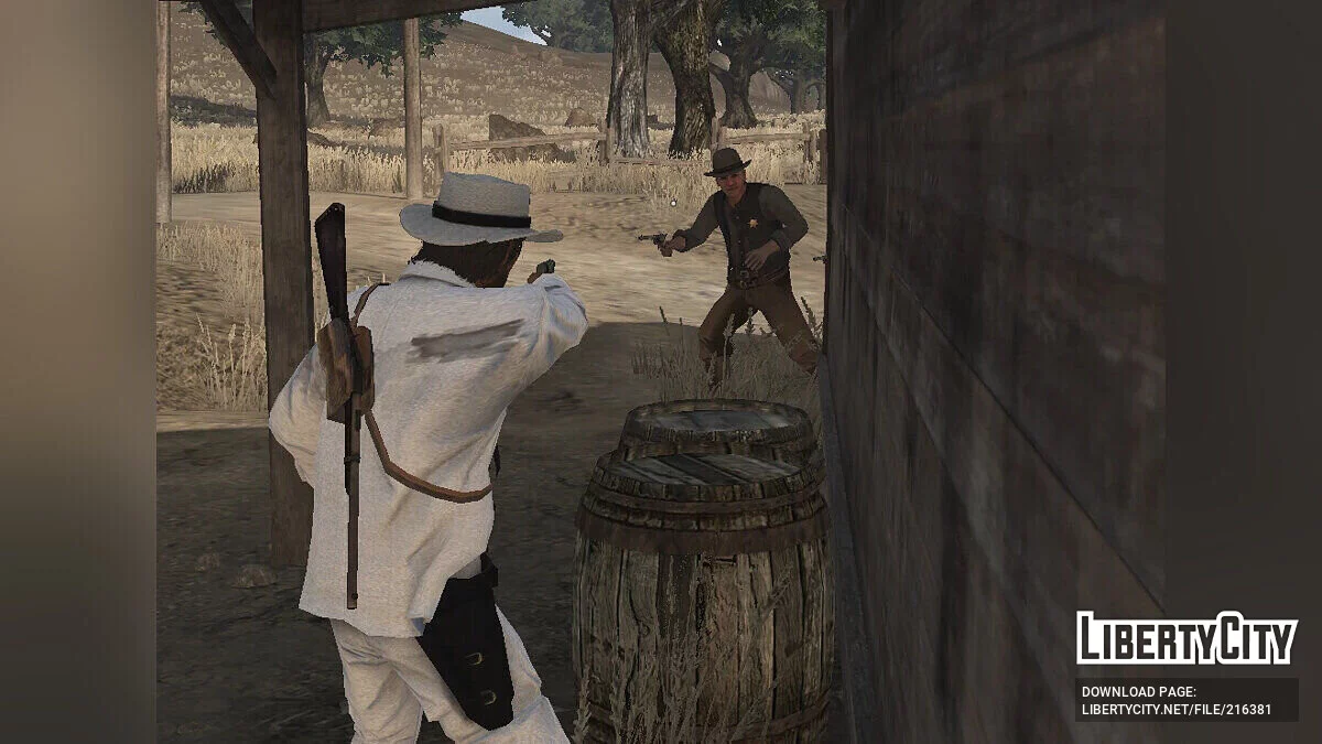 Белый элегантный костюм / Red Dead Redemption