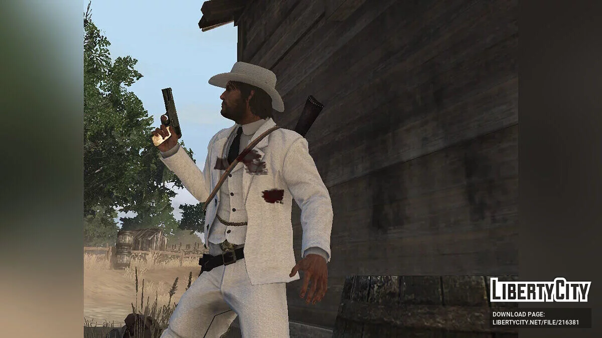 Белый элегантный костюм / Red Dead Redemption