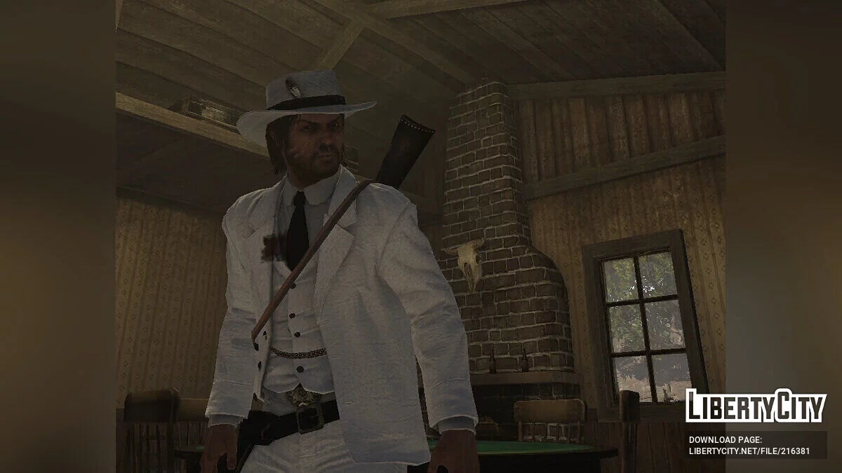 Белый элегантный костюм / Red Dead Redemption