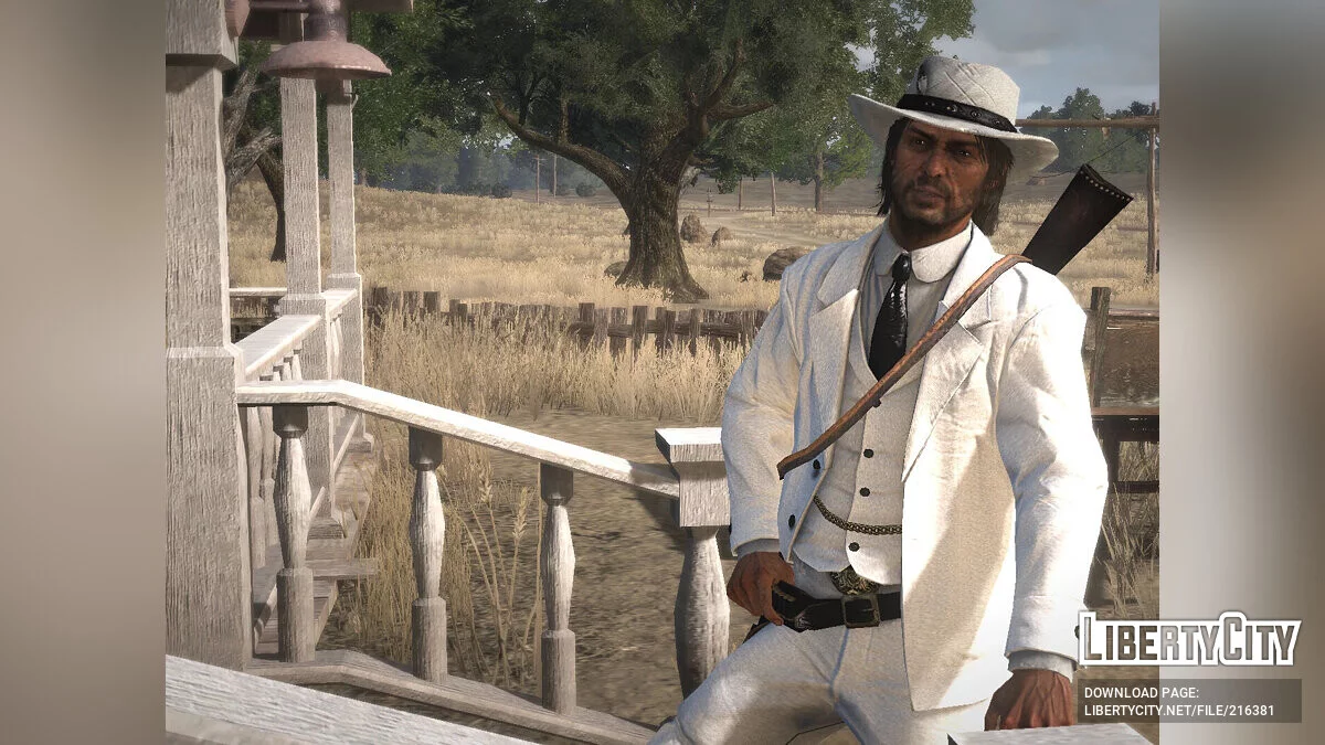 Белый элегантный костюм / Red Dead Redemption