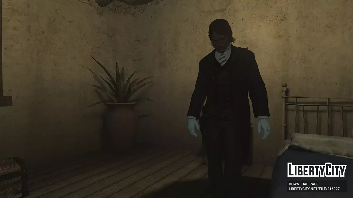 Черно-белый костюм джентльмена / Red Dead Redemption