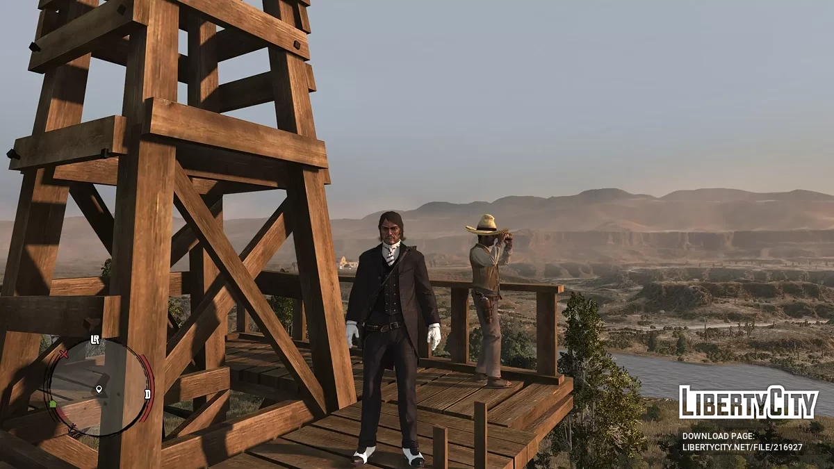 Черно-белый костюм джентльмена / Red Dead Redemption