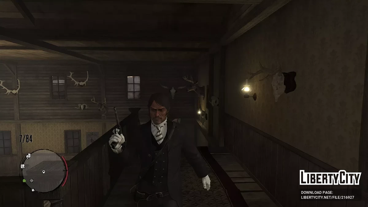Черно-белый костюм джентльмена / Red Dead Redemption