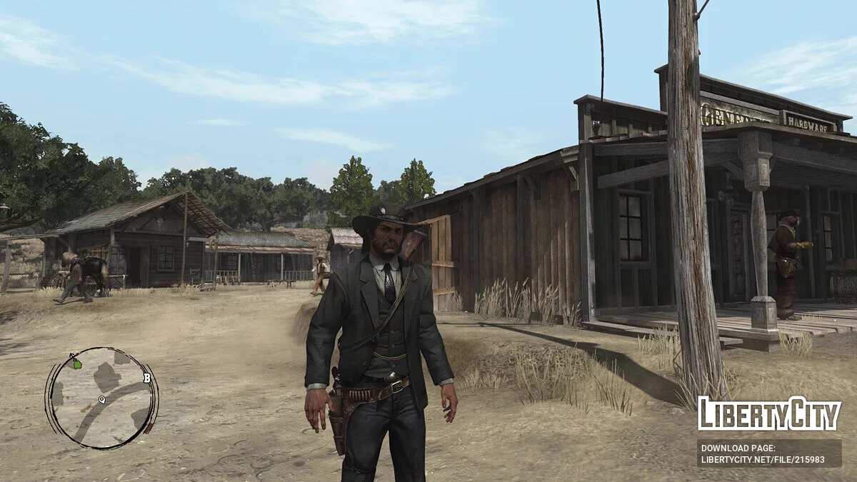 Черный элегантный костюм / Red Dead Redemption