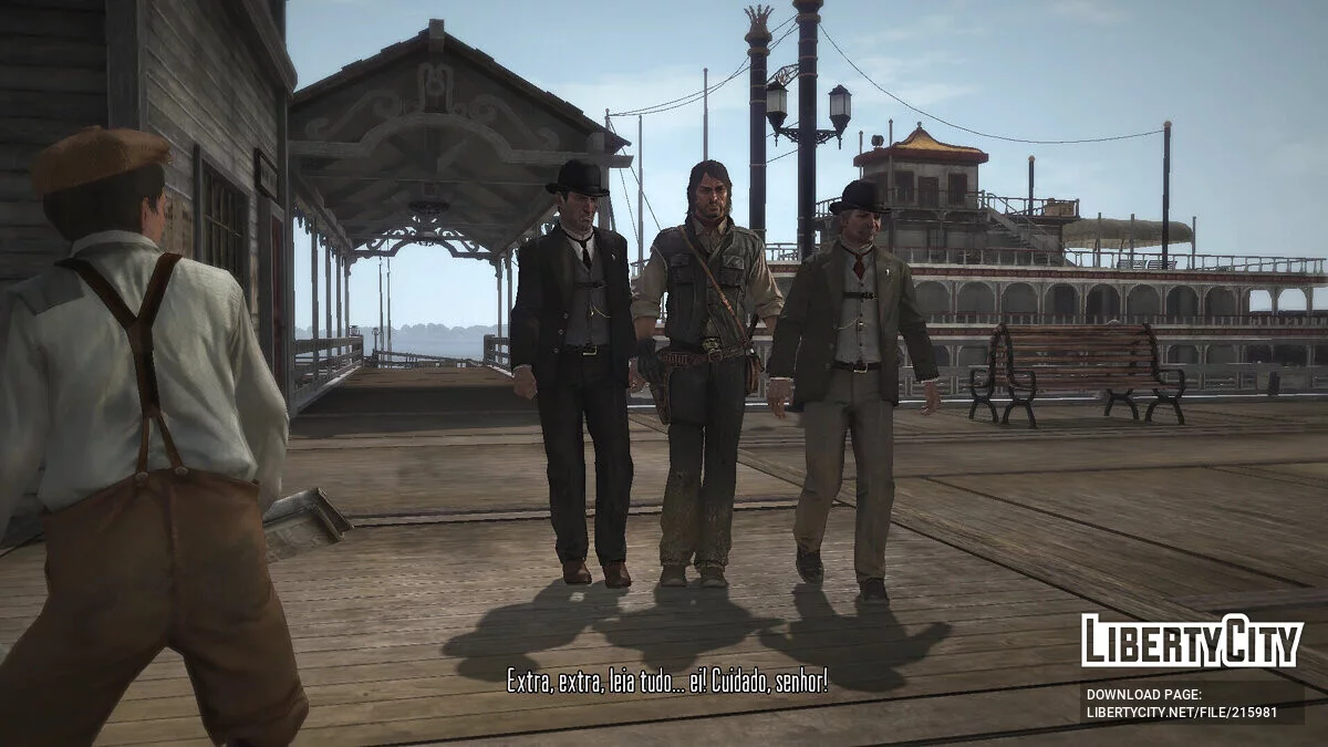 Ковбойский костюм без шляпы / Red Dead Redemption
