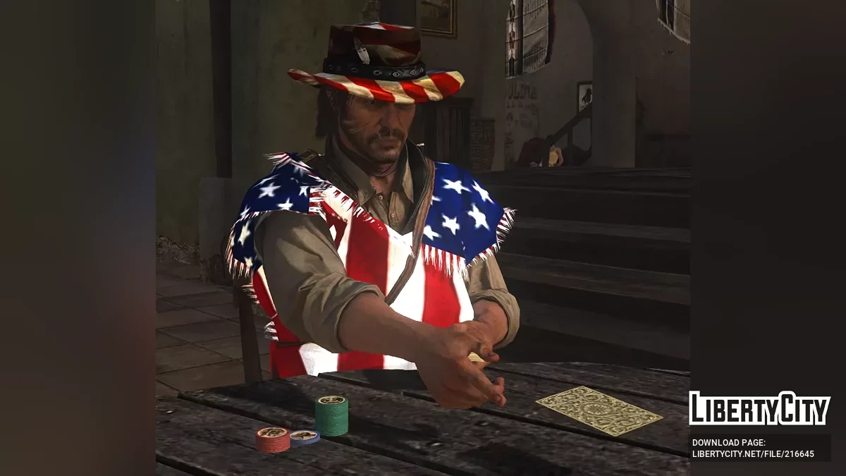 Патриотическое пончо / Red Dead Redemption
