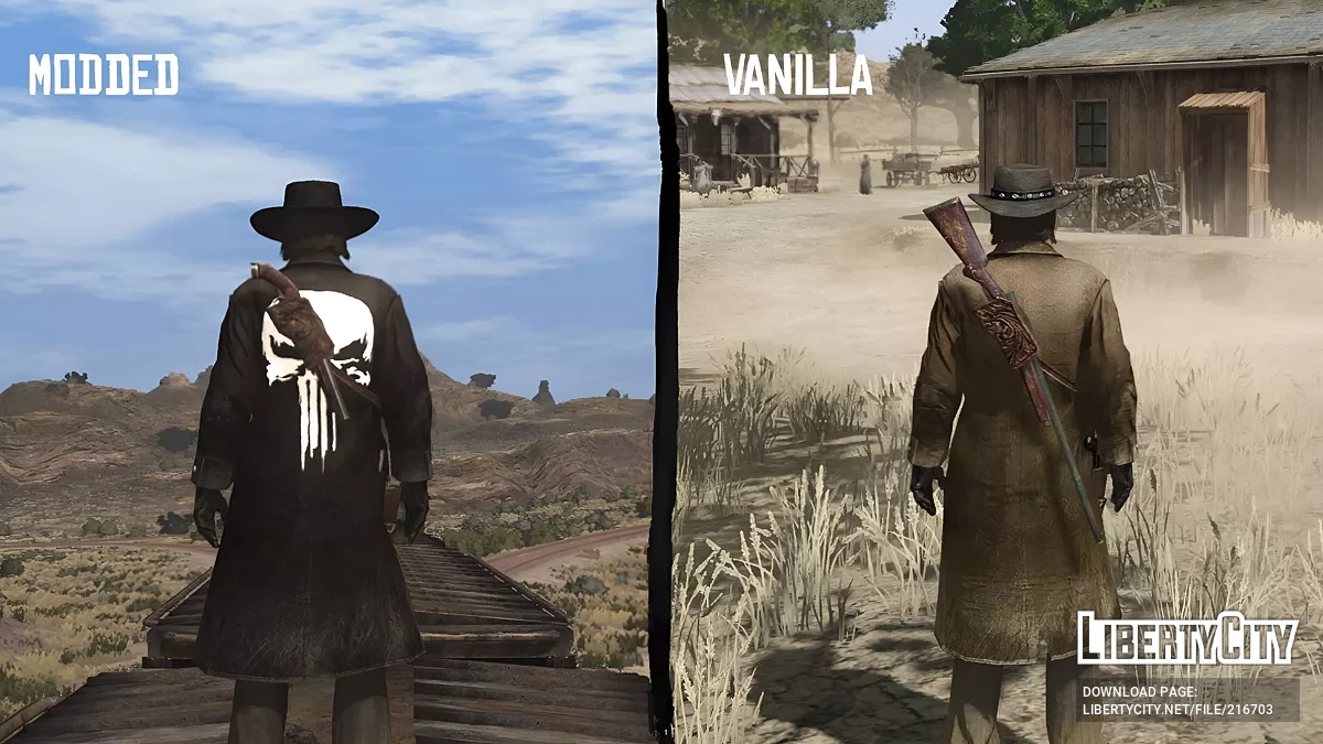 Плащ Карателя / Red Dead Redemption