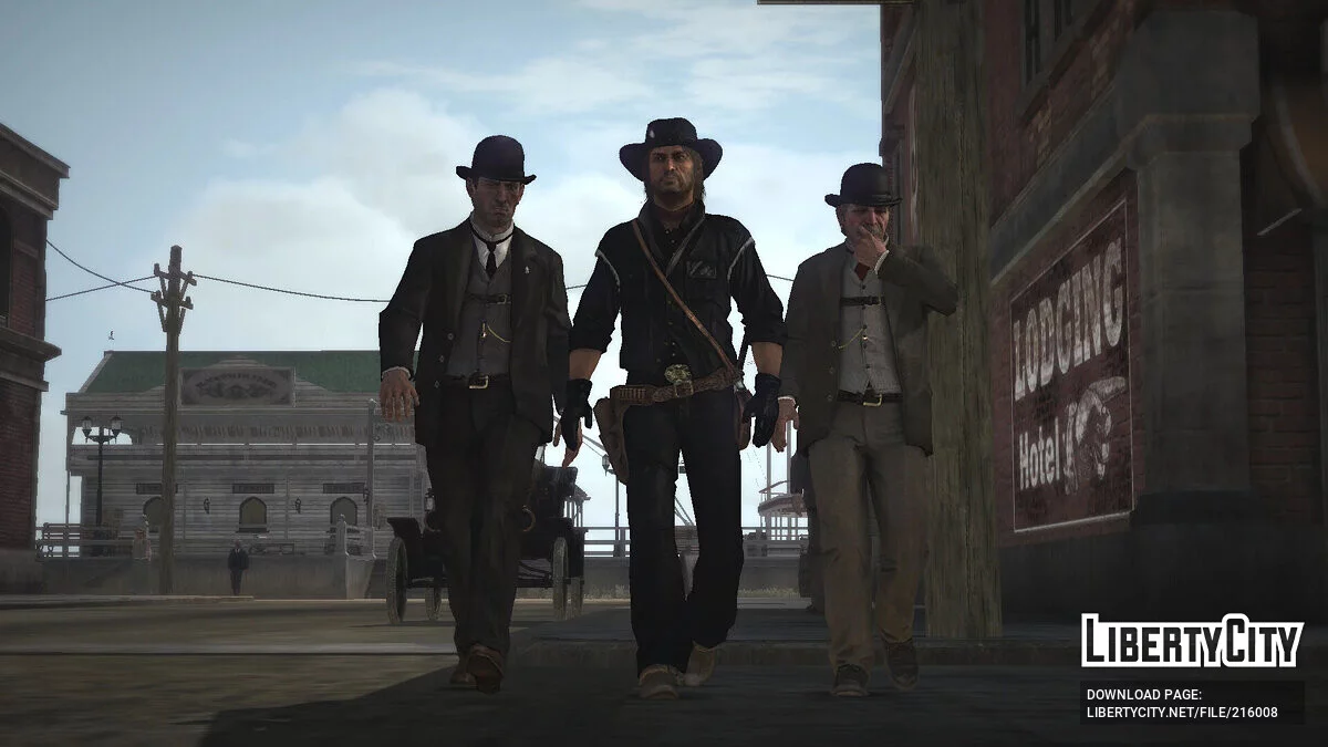 Темный ковбойский костюм / Red Dead Redemption