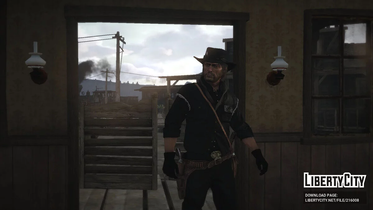 Темный ковбойский костюм / Red Dead Redemption