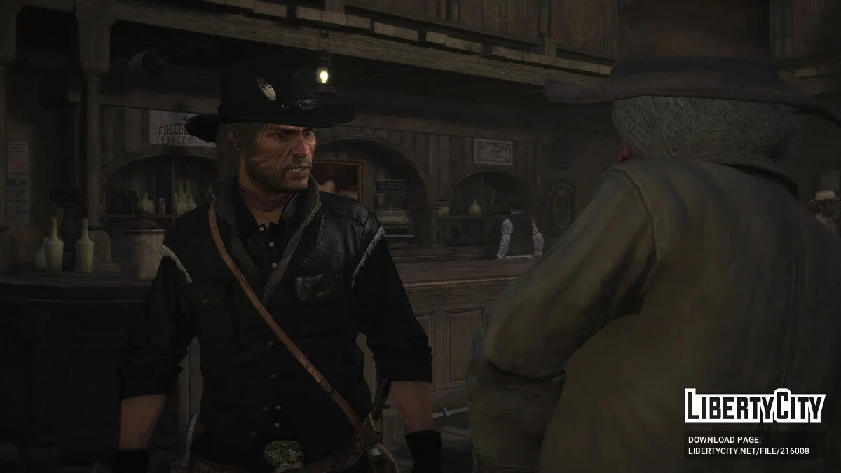 Темный ковбойский костюм / Red Dead Redemption