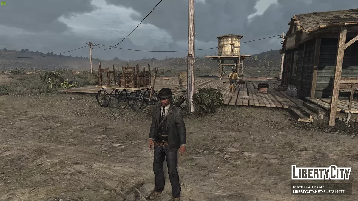 Униформа бюро для Джона Марстона / Red Dead Redemption